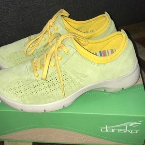 Light green Dansko sneakers